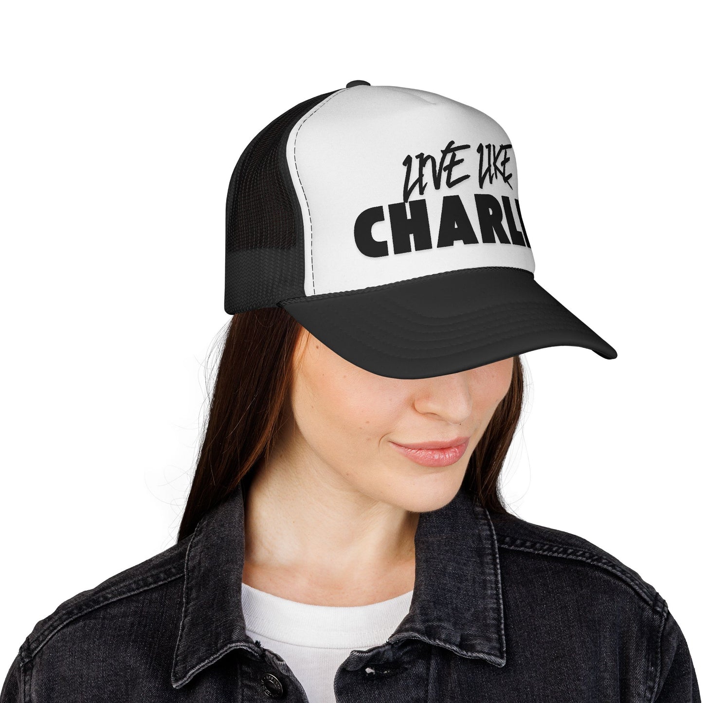Live Like Charlie Trucker Cap