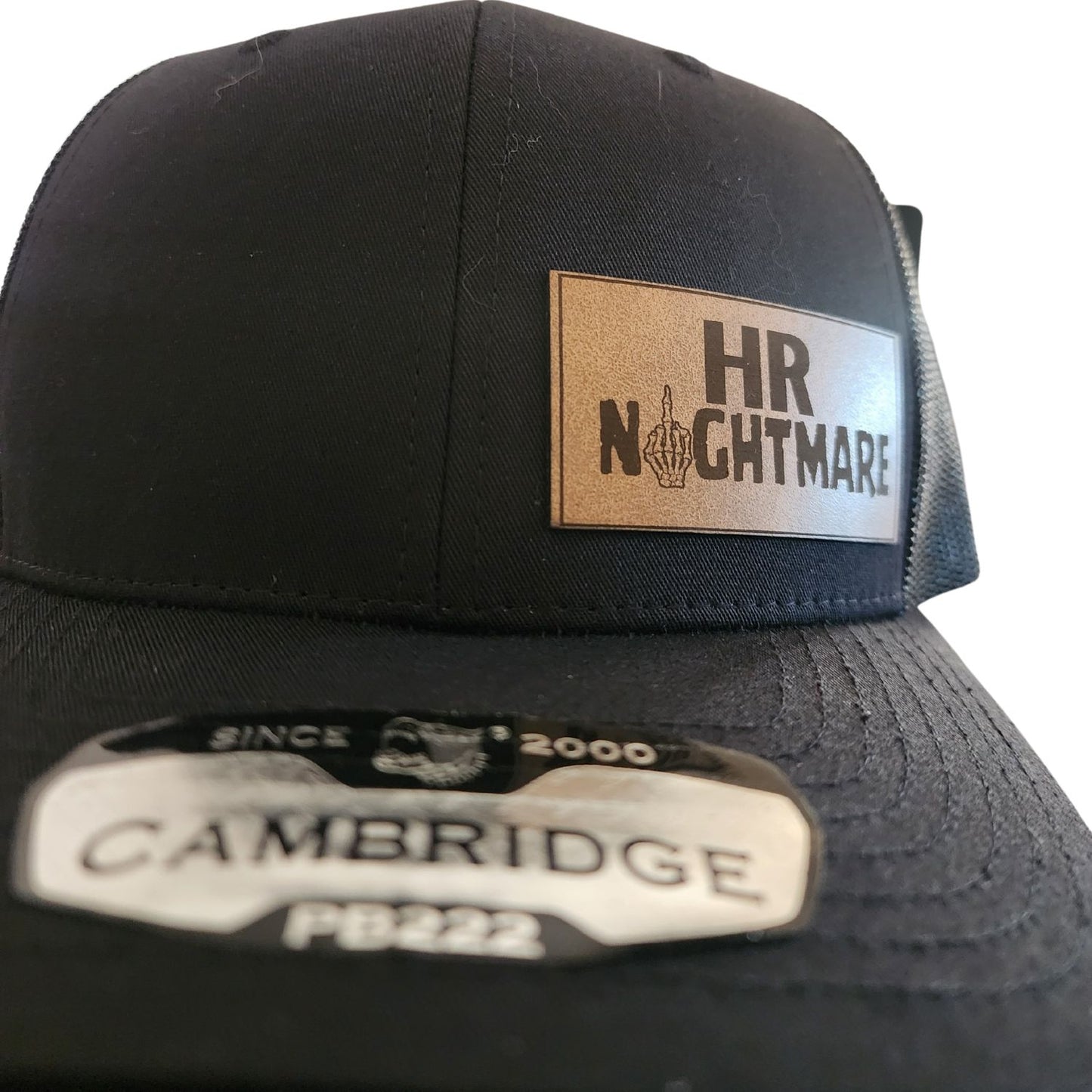 Traditional Baseball Cap with HR (Human Resource) Nightmare