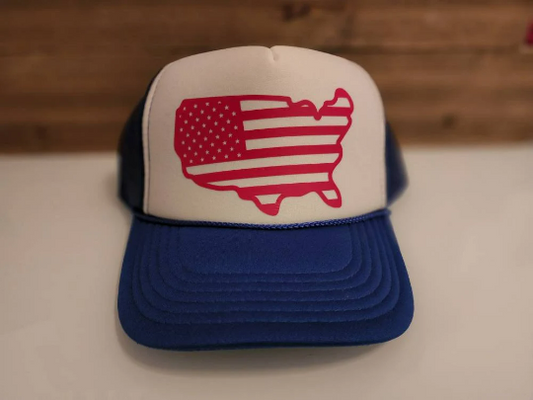 Trucker Hat "US American Flag"